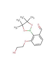 Astatech 3-(2-HYDROXYETHOXY)-2-(4,4,5,5-TETRAMETHYL-1,3,2-DIOXABOROLAN-2-YL)BENZALDEHYDE; 1G; Purity 95%; MDL-MFCD32660799